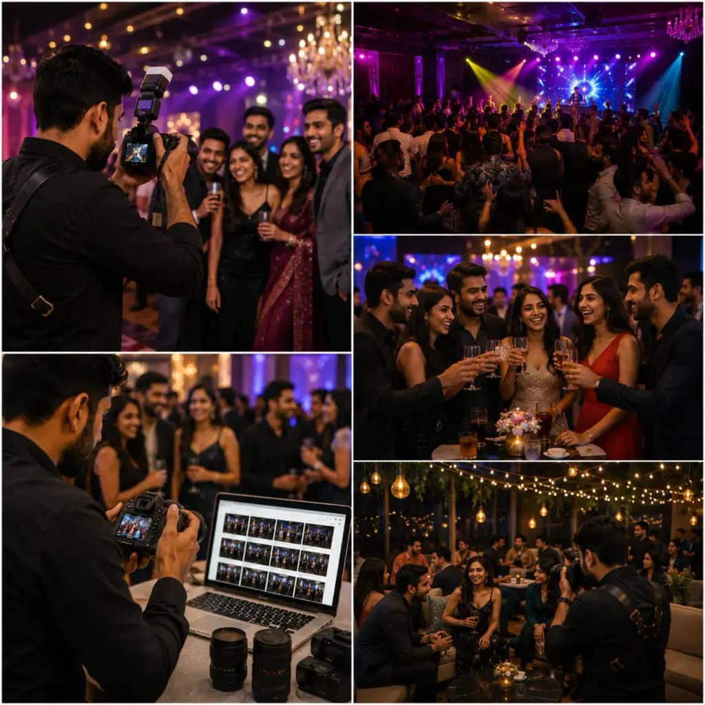 PicsDrop solutions for Party & Club Photo Sharing